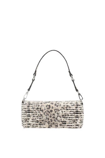 ABRO Schultertasche MILA beige