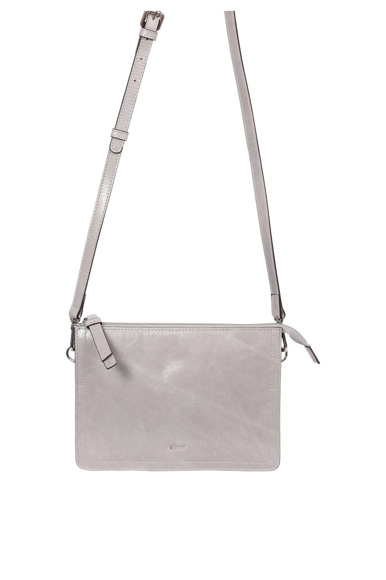 ABRO Umhängetasche FLAT light grey, Bild 1