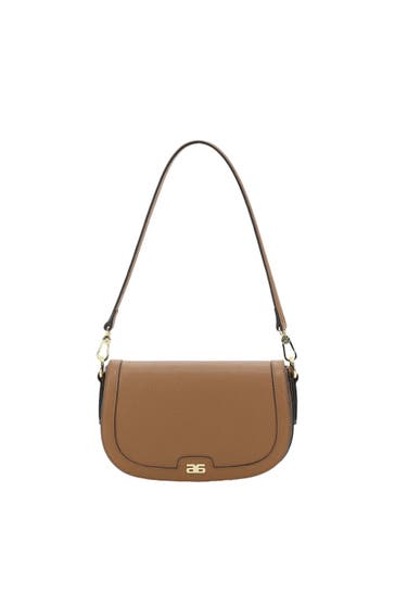 ABRO Schultertasche ROSALIA caramel/cognac