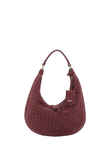ABRO Schultertasche NANA bordeaux