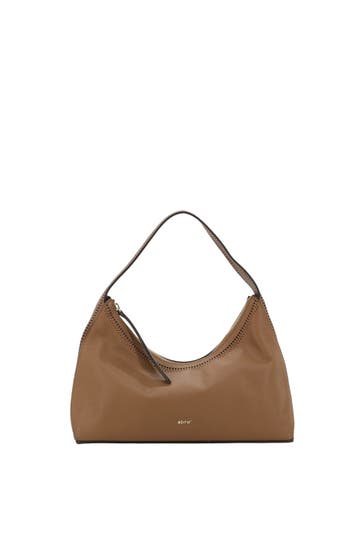 ABRO Schultertasche Malea caramel/cognac