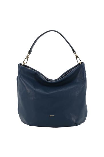 ABRO Schultertasche LOU blueberry