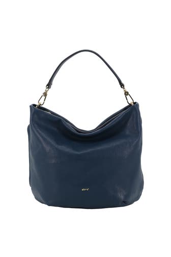 ABRO Schultertasche LOU blueberry