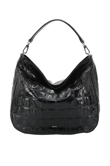 ABRO Schultertasche MIA black/nickel