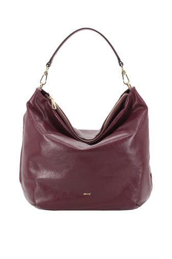 ABRO Schultertasche LOU bordeaux