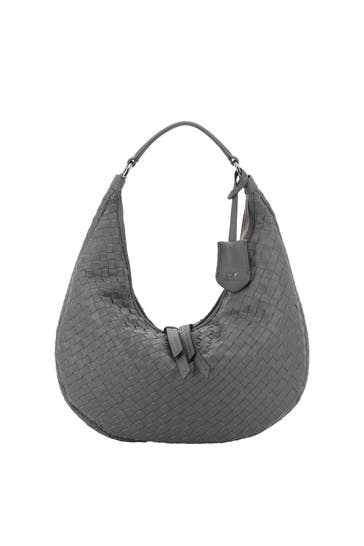 ABRO Schultertasche NANA zinc
