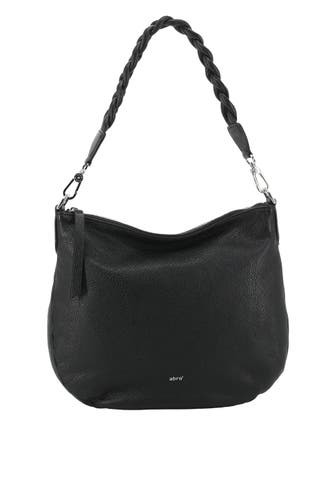 ABRO Schultertasche Jamie black/nickel