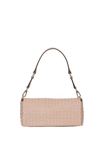 ABRO Schultertasche MILA natural