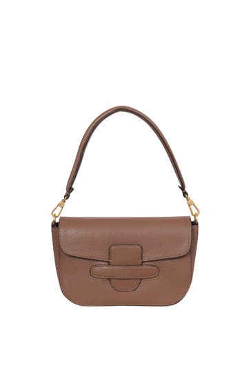 ABRO Schultertasche CAMILLA camel