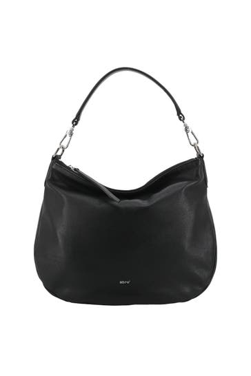 ABRO Schultertasche JUNA black/nickel