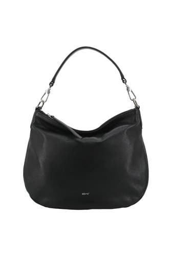 ABRO Schultertasche JUNA black/nickel