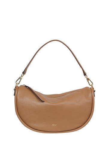 ABRO Schultertasche WILLOW caramel/cognac
