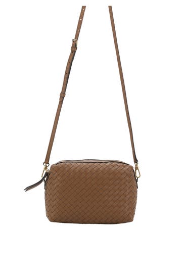 ABRO Umhängetasche KAIA caramel/cognac
