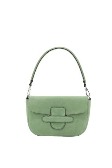 ABRO Schultertasche CAMILLA green