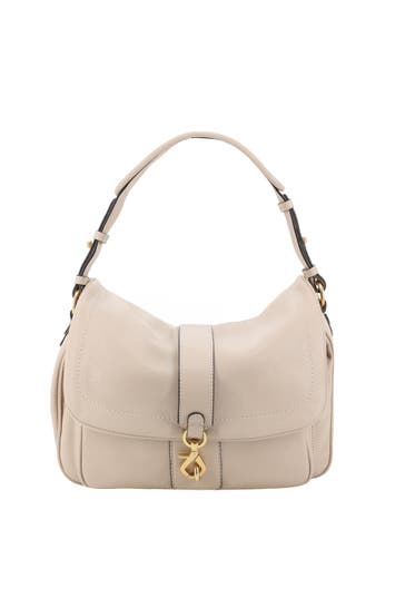 ABRO Schultertasche STAR SADDLE natural