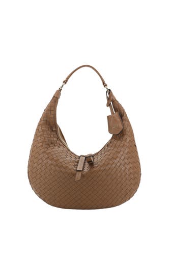 ABRO Schultertasche NANA caramel/cognac