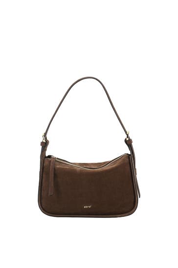 ABRO Schultertasche BEST FRIEND wood