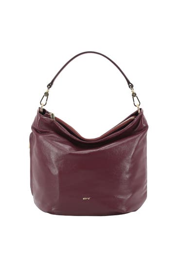 ABRO Schultertasche LOU bordeaux