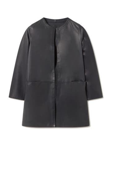 LOTTUSSE Lederjacke Barcelona Blau