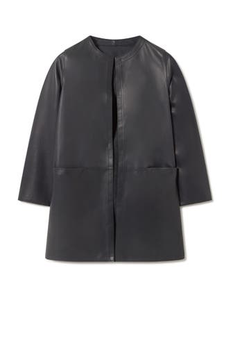 LOTTUSSE Lederjacke Barcelona Blau