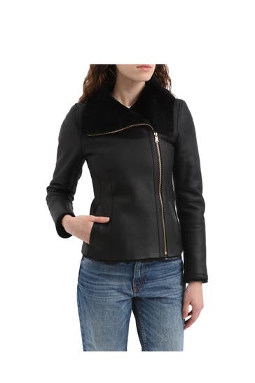 LOTTUSSE Lederjacke New York Schwarz