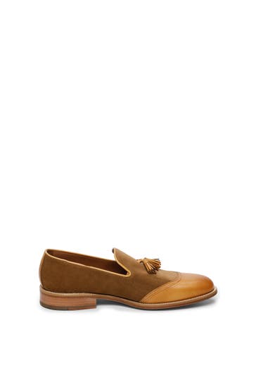 LOTTUSSE Slipper Premium Braun