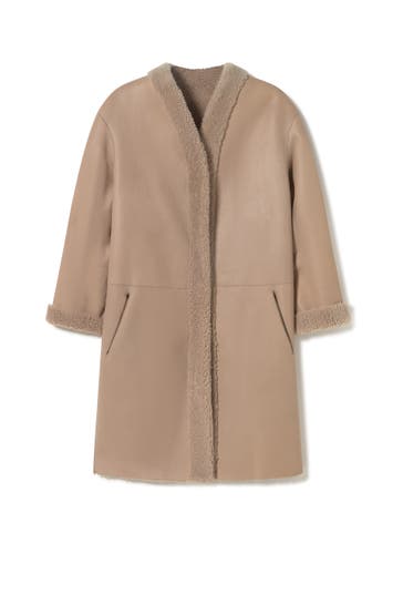 LOTTUSSE Lederjacke Dallas Mausgrau