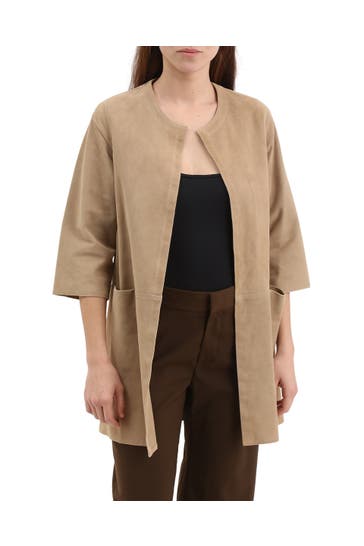 LOTTUSSE Lederjacke Barcelona Beige