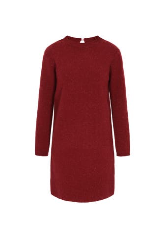 DREIMASTER Casual-Kleid burgundy