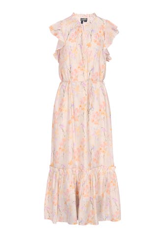 DREIMASTER Maxikleid apricot