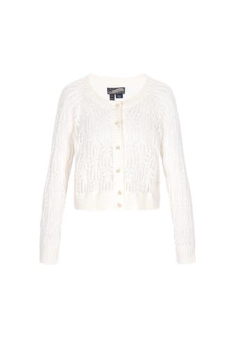 DREIMASTER Strickjacke offwhite