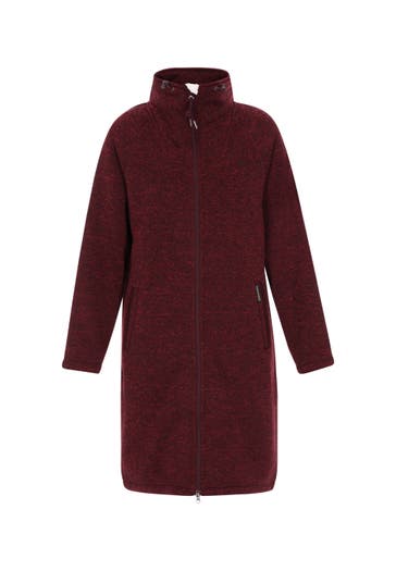 SCHMUDDELWEDDA Übergangsjacke burgundy melange