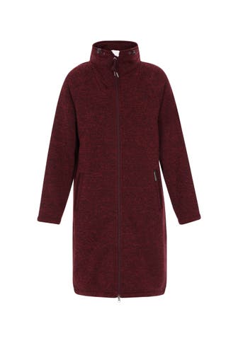SCHMUDDELWEDDA Übergangsjacke burgundy melange
