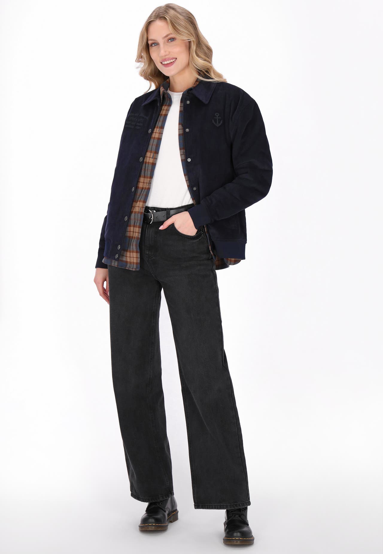 DREIMASTER Übergangsjacke navy, Bild 1