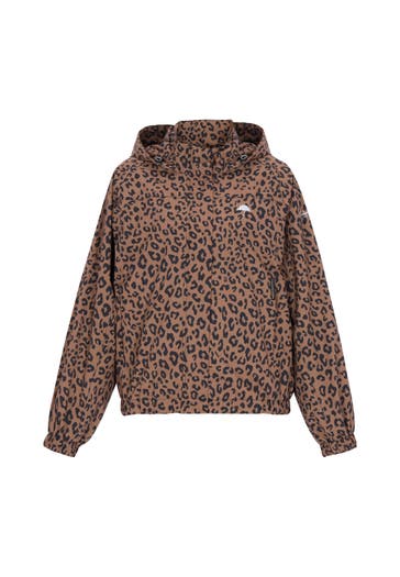 SCHMUDDELWEDDA Übergangsjacke dark beige black leo