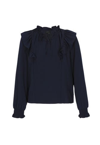 DREIMASTER Casual-Bluse navy