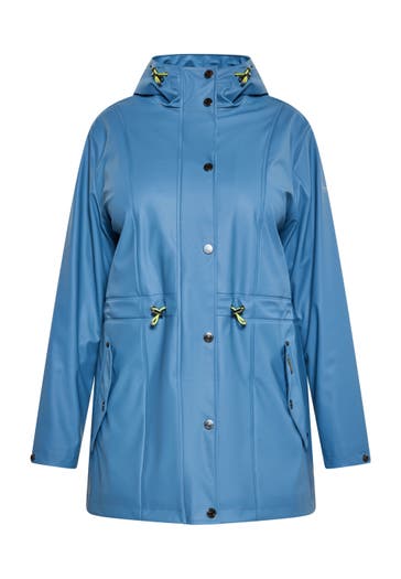 SCHMUDDELWEDDA Regenjacke Stahlblau