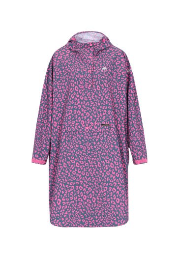 SCHMUDDELWEDDA Regenjacke pink navy leo