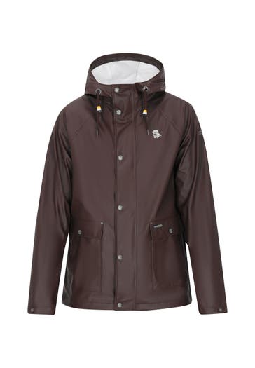 SCHMUDDELWEDDA Übergangsjacke dark brown
