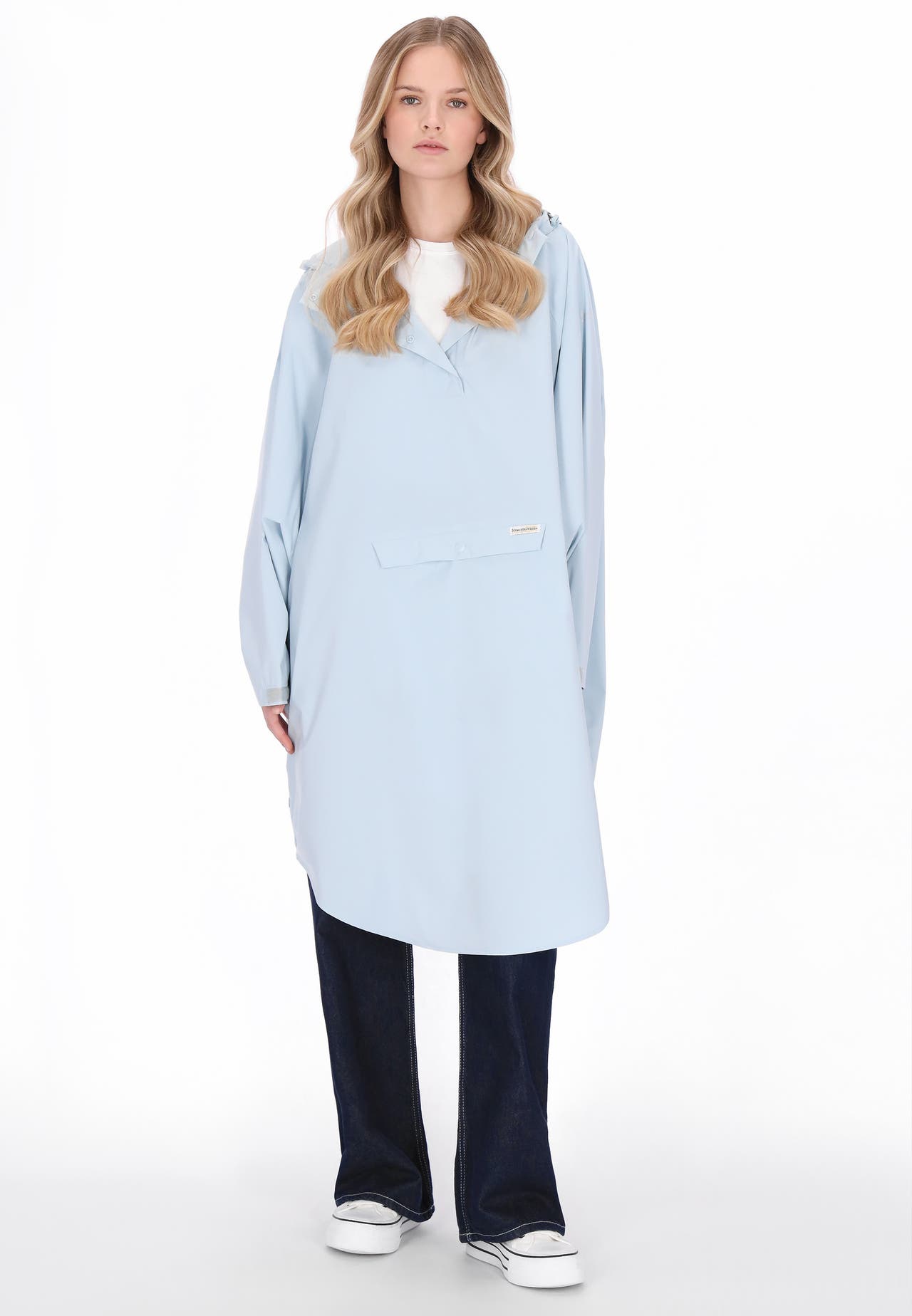 SCHMUDDELWEDDA Regenjacke light blue, Bild 1