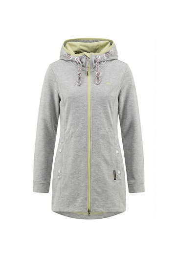 SCHMUDDELWEDDA Übergangsjacke Hellgrau Melange Hellgelb