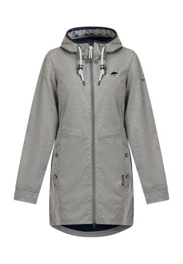 SCHMUDDELWEDDA Übergangsjacke Grau Melange Marine