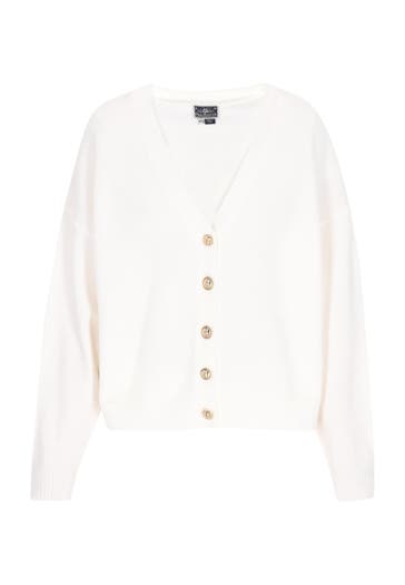 DREIMASTER Strickjacke offwhite