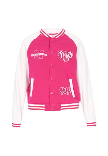 MYMO Übergangsjacke offwhite pink