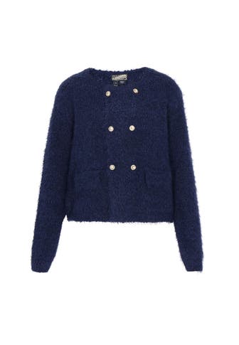 DREIMASTER Strickjacke navy
