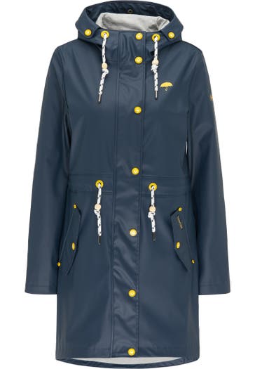 SCHMUDDELWEDDA Regenjacke Marine