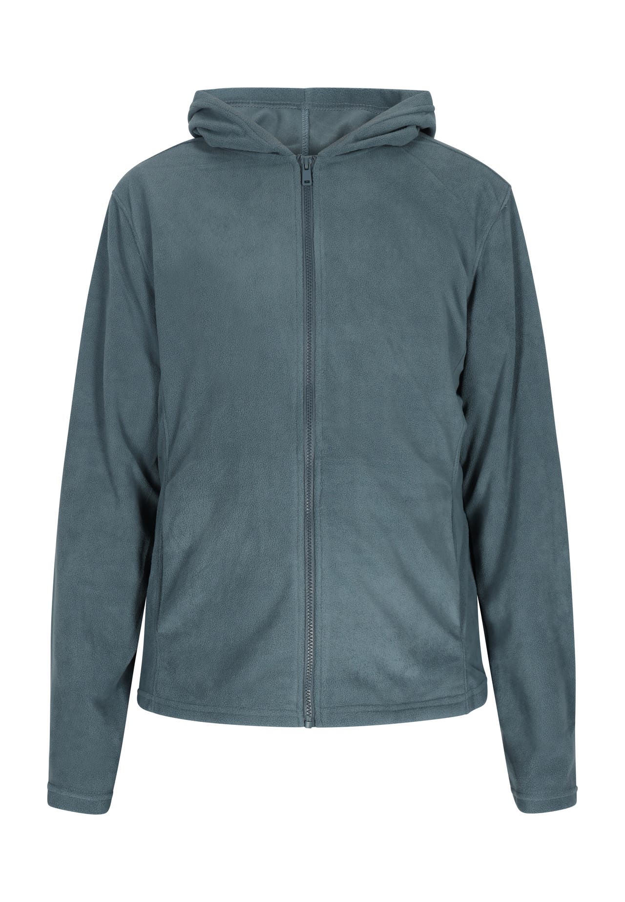 DREIMASTER Fleecejacke Türkis Grau, Bild 1