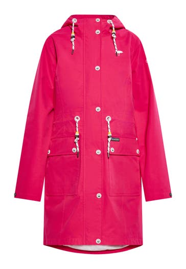 SCHMUDDELWEDDA Regenjacke Himbeerpink
