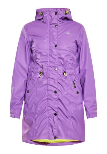SCHMUDDELWEDDA Regenjacke Lila