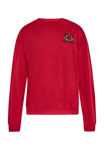 DREIMASTER Sweatshirt Weinrot
